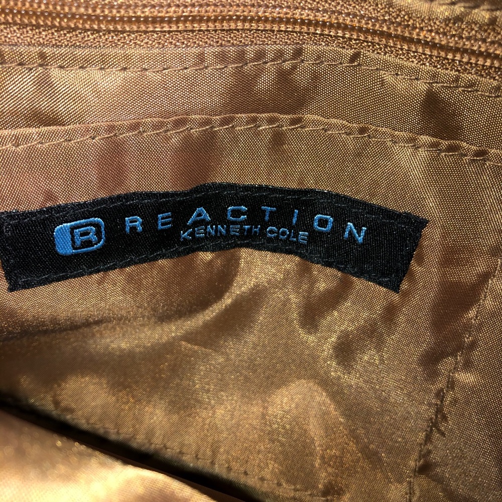 Reaction by Kenneth Cole gold- bronze handbag - Picture 7 of 9